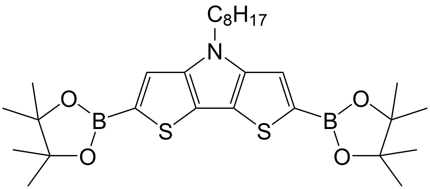 4-octyl-2,6-bis(4,4,5,5-tetramethyl-1,3,2-dioxaborolan-2-yl)-4H dithieno[3,2-b:2’,3’-d]pyrrole/